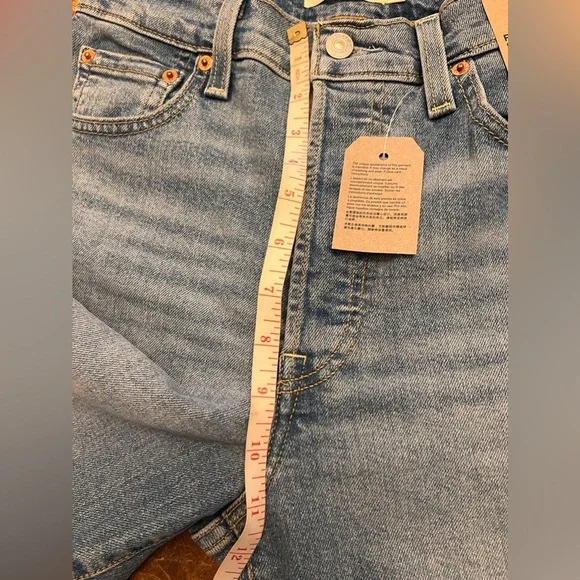 Levi’s Ribcage jean 26 x 27 ❤️ New - Picture 9 of 16